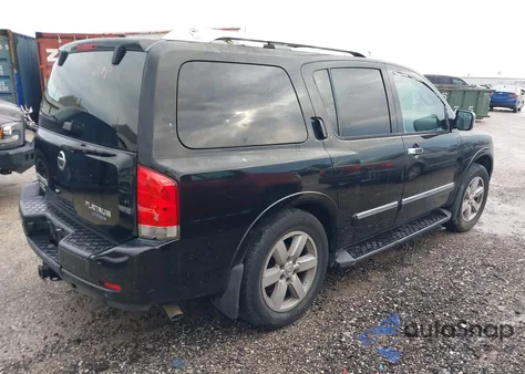 2011 Nissan Armada Platinum from USA, damaged, VIN 5N1BA0NF3BN604467
